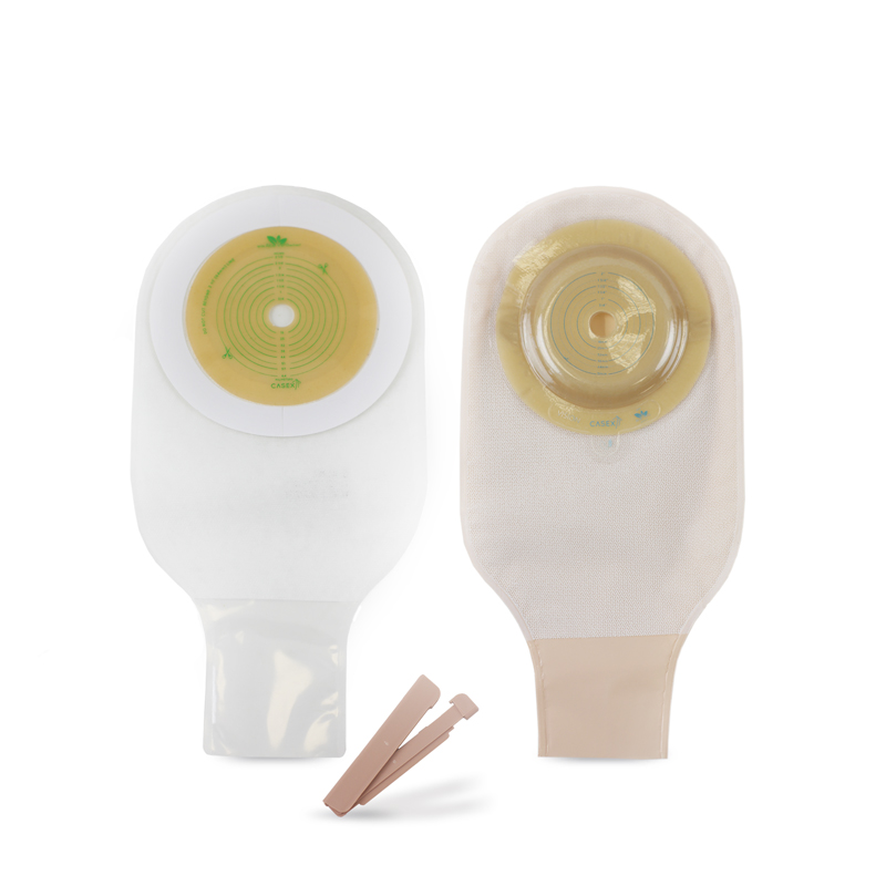 Стомічний калоприймач «CASEX» однокомпонентний, відкритий, прозорий, розмір вирізу 13-80 мм з екстрактом Aloe Vera